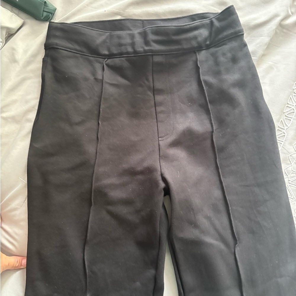 SPANX Black Flare Pants with Tailored Fit